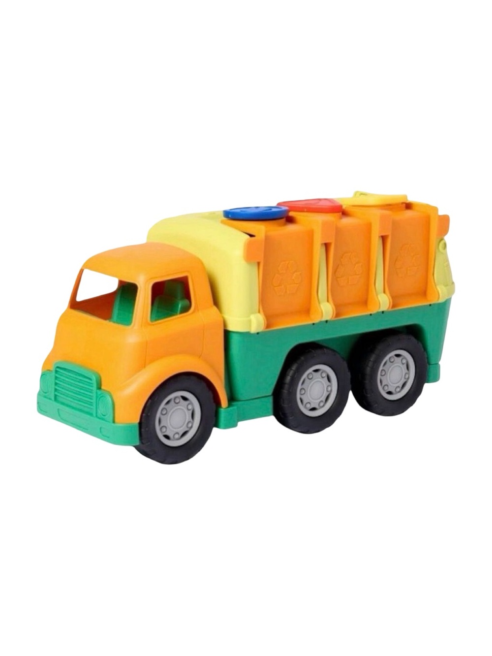 Gigglescape™ Plastic Recycling Truck Toy Vehicle - 10.25”H